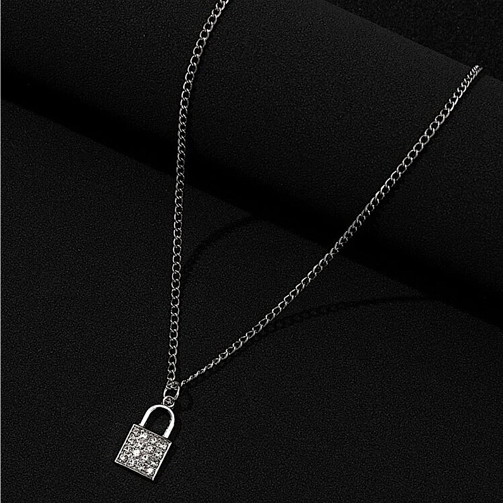 Lock Pendant Necklace